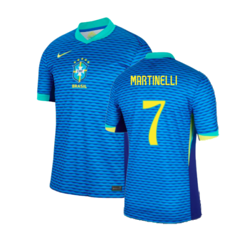 2024-2025 Brazil Away Shirt (Martinelli 7)