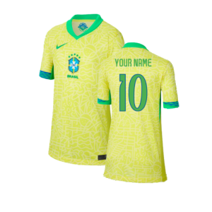 2024-2025 Brazil Home Shirt (Kids)