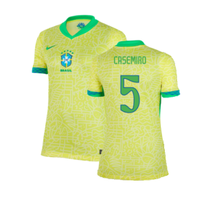 2024-2025 Brazil Home Shirt (Womens) (Casemiro 5)