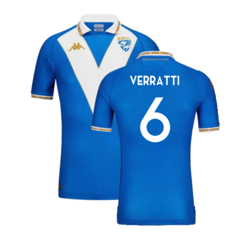 2024-2025 Brescia Kombat Pro Home Shirt (Verratti 6)