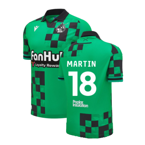 2024-2025 Bristol Rovers Away Shirt (Martin 18)