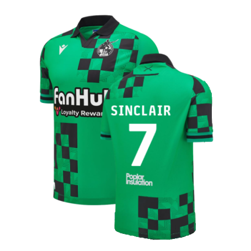 2024-2025 Bristol Rovers Away Shirt (Sinclair 7)