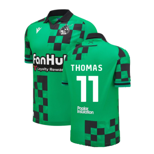 2024-2025 Bristol Rovers Away Shirt (Thomas 11)