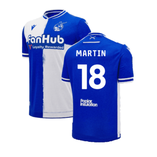 2024-2025 Bristol Rovers Home Shirt (Martin 18)