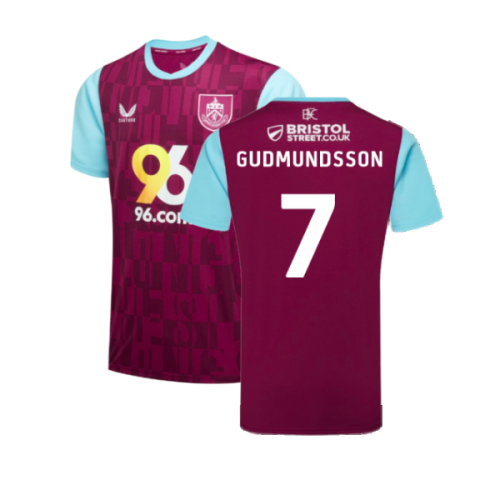 2024-2025 Burnley Home Shirt (Gudmundsson 7)