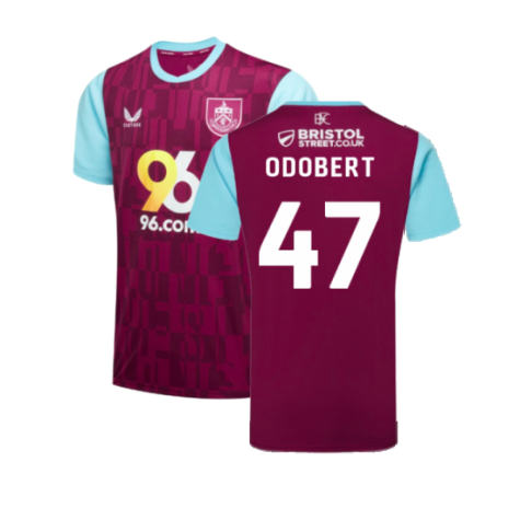 2024-2025 Burnley Home Shirt (Odobert 47)