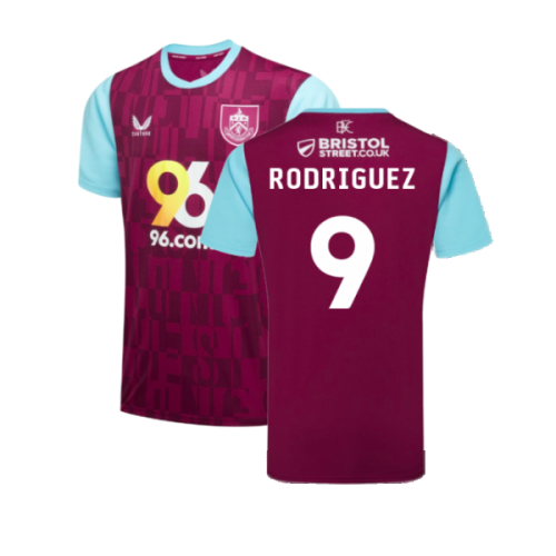 2024-2025 Burnley Home Shirt (Rodriguez 9)