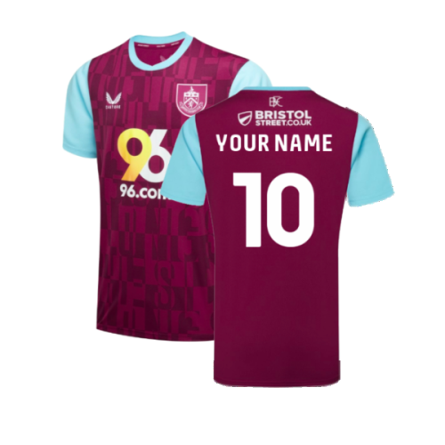 2024-2025 Burnley Home Shirt (Your Name)