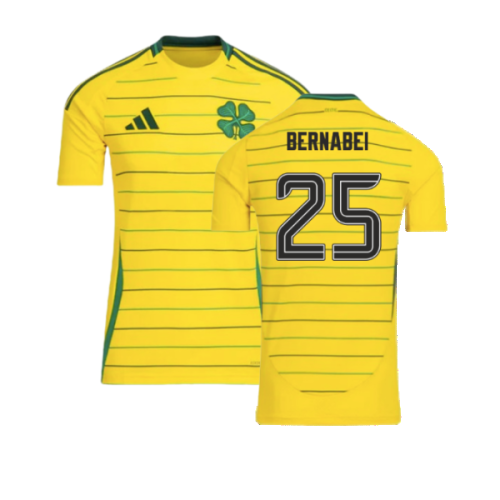 2024-2025 Celtic Away Shirt (Kids) (Bernabei 25)