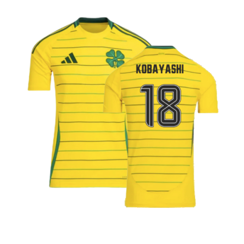 2024-2025 Celtic Away Shirt (Kids) (Kobayashi 18)