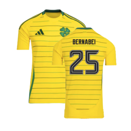 2024-2025 Celtic Away Shirt (No Sponsor) (Bernabei 25)