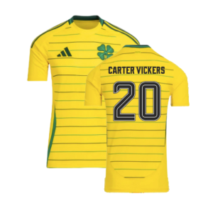 2024-2025 Celtic Away Shirt (No Sponsor) (Carter Vickers 20)