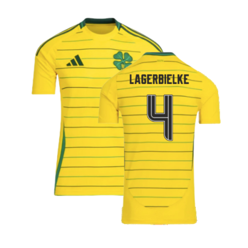 2024-2025 Celtic Away Shirt (No Sponsor) (Lagerbielke 4)