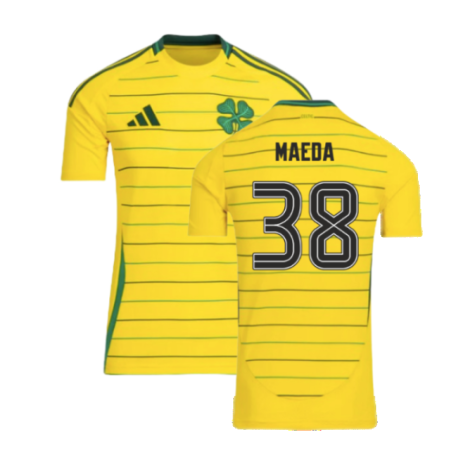 2024-2025 Celtic Away Shirt (No Sponsor) (Maeda 38)