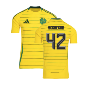 2024-2025 Celtic Away Shirt (No Sponsor) (McGregor 42)