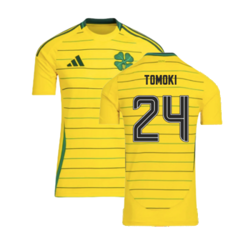 2024-2025 Celtic Away Shirt (No Sponsor) (Tomoki 24)