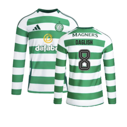 2024-2025 Celtic Home L/S Home Shirt (Daglish 8)