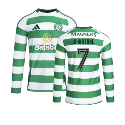 2024-2025 Celtic Home L/S Home Shirt (Johnstone 7)