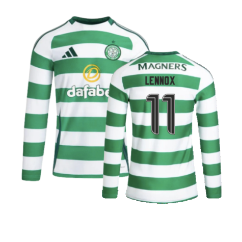 2024-2025 Celtic Home L/S Home Shirt (Lennox 11)