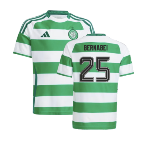 2024-2025 Celtic Home Shirt (Kids) (Bernabei 25)