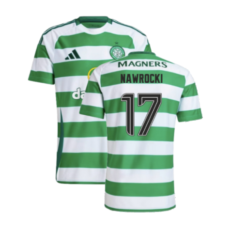 2024-2025 Celtic Home Shirt (Nawrocki 17)