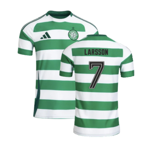 2024-2025 Celtic Home Shirt (no sponsor) (Larsson 7)