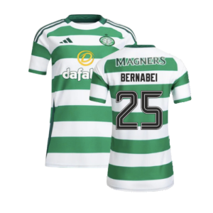 2024-2025 Celtic Home Shirt (Womens) (Bernabei 25)