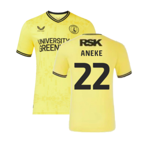 2024-2025 Charlton Athletic Away Shirt (Kids) (Aneke 22)