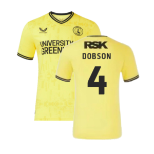 2024-2025 Charlton Athletic Away Shirt (Kids) (Dobson 4)