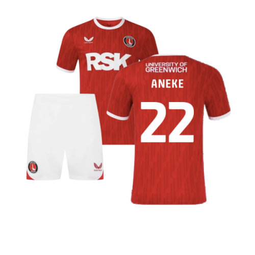 2024-2025 Charlton Athletic Home Infant Kit (Aneke 22)