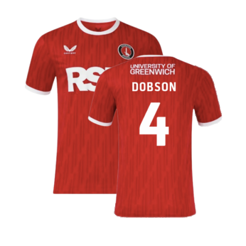 2024-2025 Charlton Athletic Home Shirt (Dobson 4)