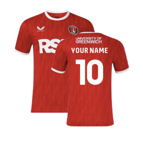 2024-2025 Charlton Athletic Home Shirt (Your Name)