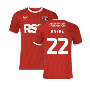 2024-2025 Charlton Home Shirt (Kids) (Aneke 22)