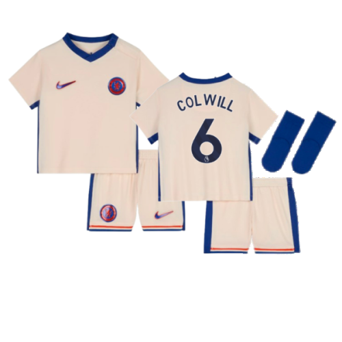 2024-2025 Chelsea Away Baby Kit (Colwill 6)