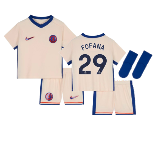 2024-2025 Chelsea Away Baby Kit (Fofana 29)