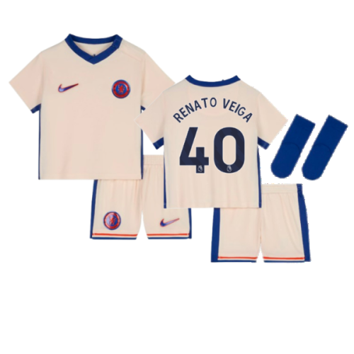 2024-2025 Chelsea Away Baby Kit (Renato Veiga 40)