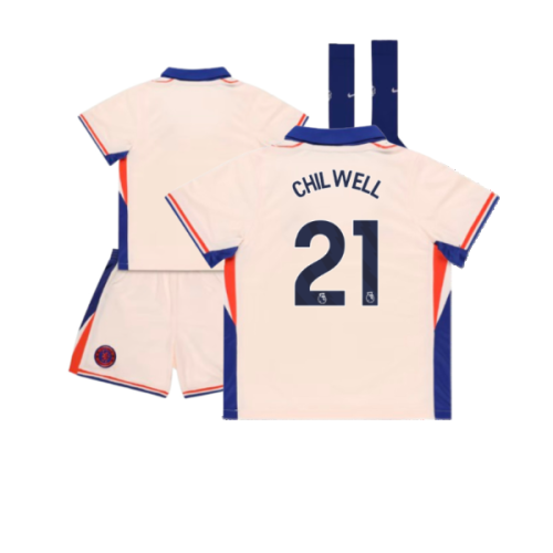 2024-2025 Chelsea Away Mini Kit (Chilwell 21)