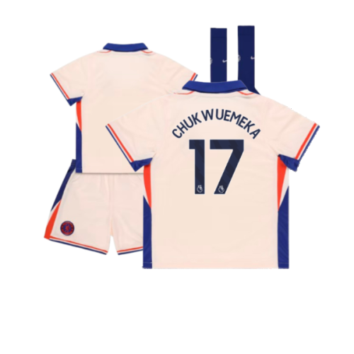 2024-2025 Chelsea Away Mini Kit (Chukwuemeka 17)