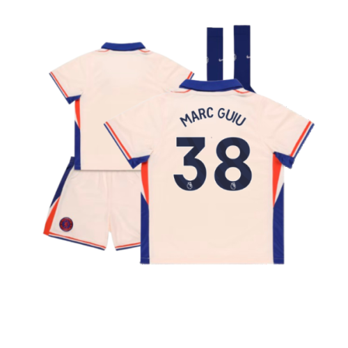 2024-2025 Chelsea Away Mini Kit (Marc Guiu 38)