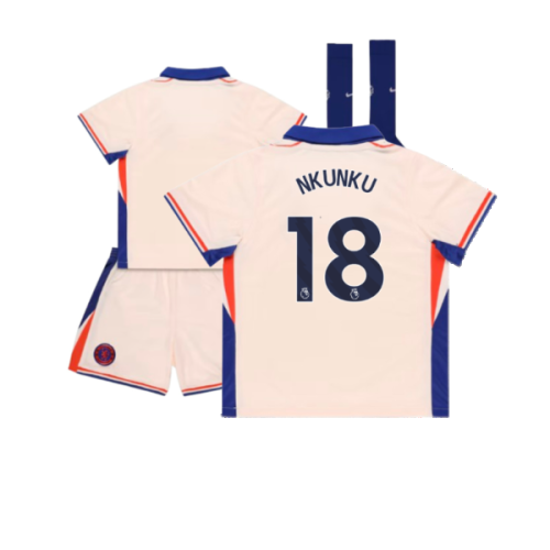 2024-2025 Chelsea Away Mini Kit (Nkunku 18)