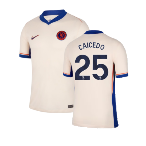 2024-2025 Chelsea Away Shirt (Kids) (Caicedo 25)