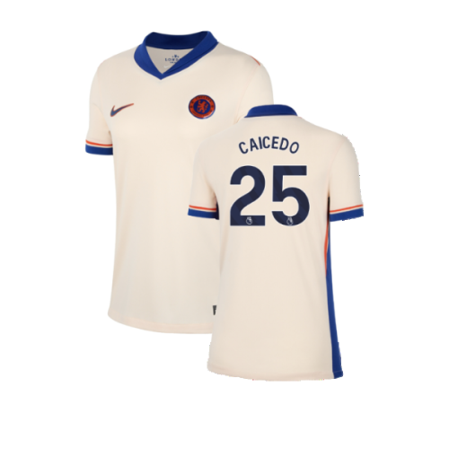 2024-2025 Chelsea Away Shirt (Womens) (Caicedo 25)