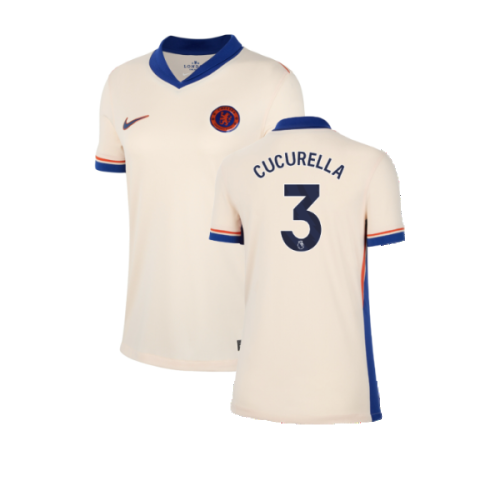 2024-2025 Chelsea Away Shirt (Womens) (Cucurella 3)