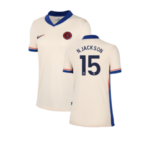 2024-2025 Chelsea Away Shirt (Womens) (N.Jackson 15)