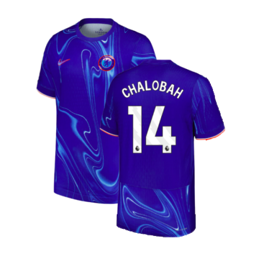 2024-2025 Chelsea Home Authentic Dri-Fit ADV Shirt (Chalobah 14)