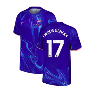 2024-2025 Chelsea Home Authentic Dri-Fit ADV Shirt (Chukwuemeka 17)