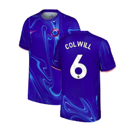 2024-2025 Chelsea Home Authentic Dri-Fit ADV Shirt (Colwill 6)