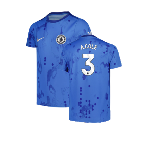 2024-2025 Chelsea Home Pre-Match Shirt (Blue) - Kids (A.Cole 3)