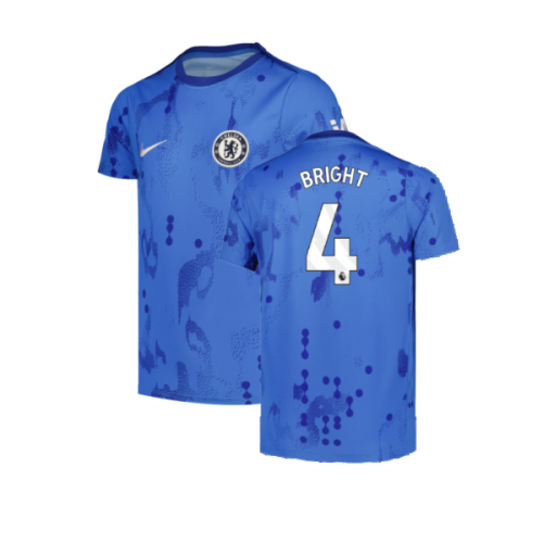 2024-2025 Chelsea Home Pre-Match Shirt (Blue) - Kids (Bright 4)