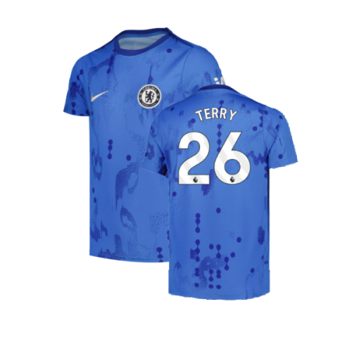 2024-2025 Chelsea Home Pre-Match Shirt (Blue) - Kids (Terry 26)